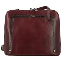 Dámská kožená crossbody kabelka hnědá - Katana Elenka