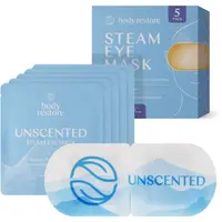 Body Restore Steam Eye Mask Unscented maska na oční okolí bez parfemace 5 ks
