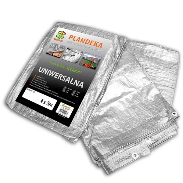 Plachta zosilnená silver 4 x 5 m, 120G