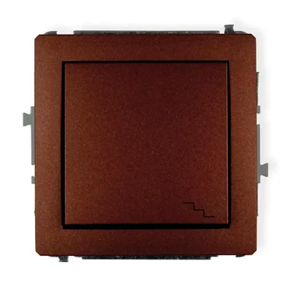 Vypínač schodisko hnedý D DWP-3