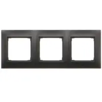 Rámček trojitý Simon54 Čierna