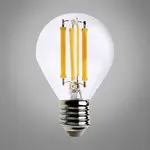 Žiarovka Filament LED G45 6W/600LM teplý