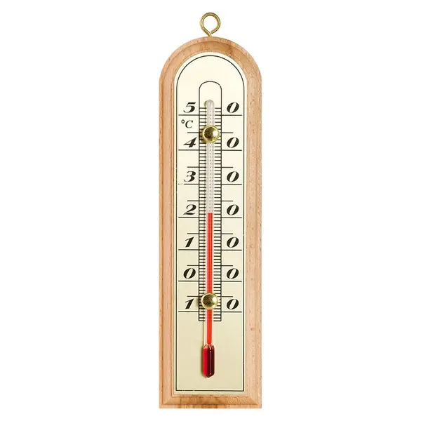Teplomer drevo zlatá stupnica  interiérový  010700 26053