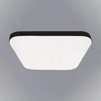 Stropné prisadené svietidlo Reno Black EK77865 25W KW PL1
