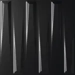 Dekor Dutton Black Satin 25/25