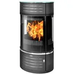 Krbové kachle Atrium 9 HD čierna