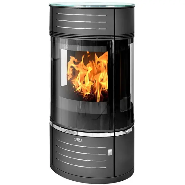 Krbové kachle Atrium 9 HD čierna