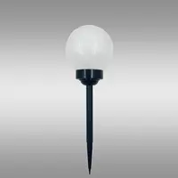 Solárna lampa GUĽA 15CM BLACK EKO0588