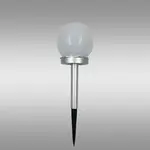 Solárna lampa GUĽA 10CM SILVER EKO0611