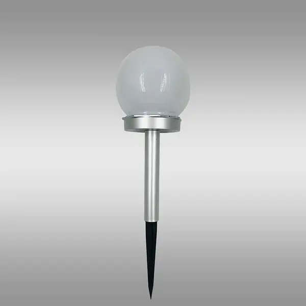 Solárna lampa GUĽA 10CM SILVER EKO0611