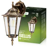 Záhradná lampa BELLIS E27 Patina KD1