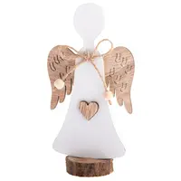 Dřevěný anděl – bílý ZS192205