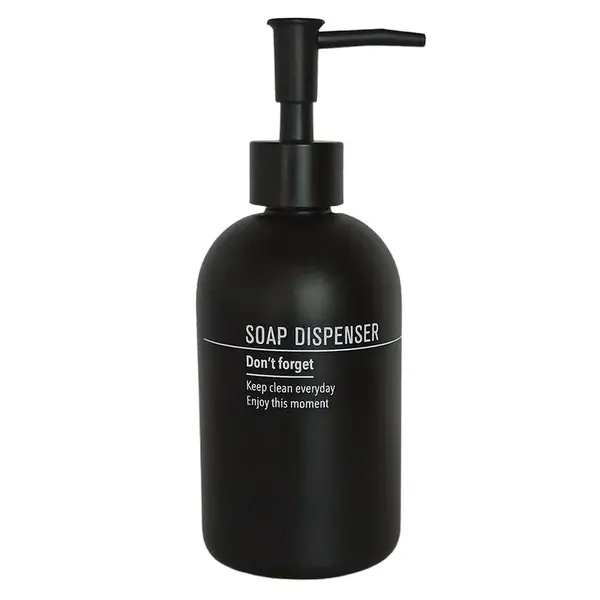 Dávkovač skleněný černý 8176 Sente Bisk