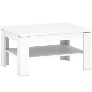 Konferenčný stôl Hill T biely mat