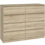 Komoda Malwa M8 120 sonoma