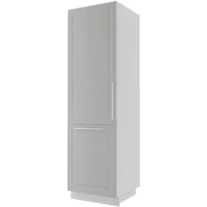 Kuchynská skrinka Emporium D14/DP/207 light grey stone/biela