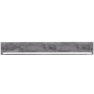 Polička Brando B08 Biela/Betón