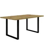 Stôl Tarazjus 160 cm TBLT442-D78-904 artisan/čierny