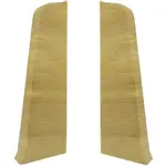 Ukončenie ľavé + pravé k podlahovej lište SG75 – J7 Zlatý orech – 1+1 ks