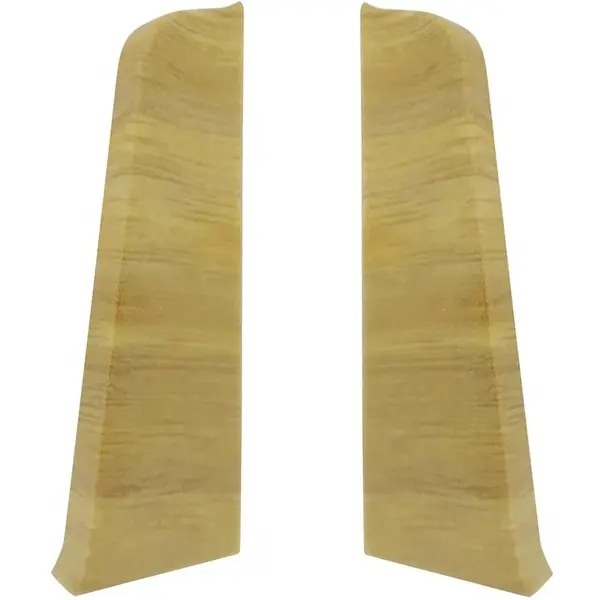 Ukončenie ľavé + pravé k podlahovej lište SG75 – J7 Zlatý orech – 1+1 ks