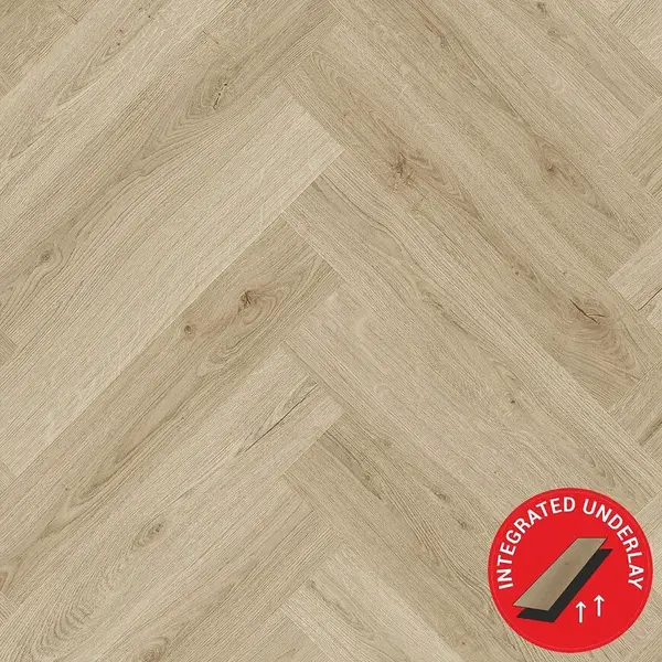 Vinylová podlaha SPC Dub Tanis Herringbone 5+1mm
