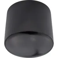 Okrúhla záslepka Ø16 mm čierna (4 ks)