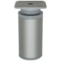 Nábytková noha DAP-77 100mm hliník STAHL