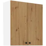 Kuchyňská skříňka MIA dub artisan/bílá 80g-90 2f