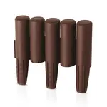 Palisáda 27 cm hnědá