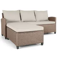 Rohová sedacia súprava Bartosz natural