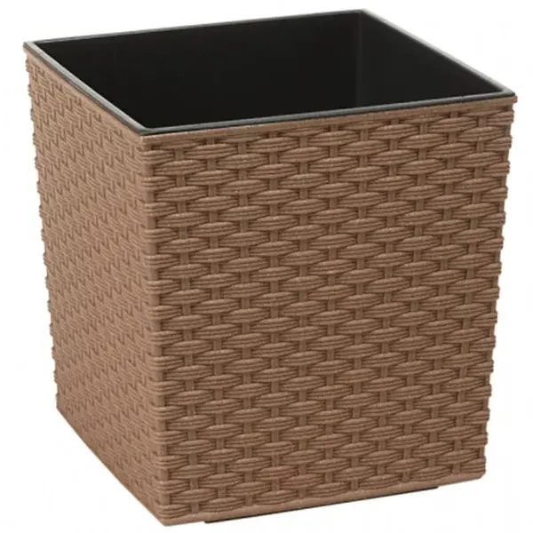 Obal Juka Rattan ECO 30x30x31 cm svetlohnedý