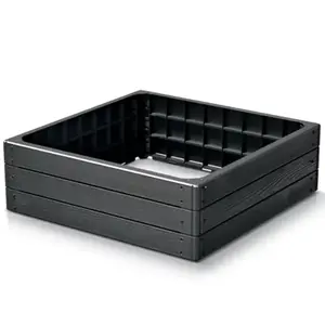 Vyvýšený záhon Antracit 75,6 cm IBWs-S433