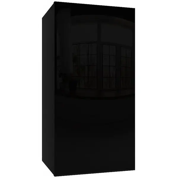 Závěsná skříňka Izumi 21-BL černá mat/lesk