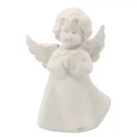 Bílá figurka anděla 11 cm -mix