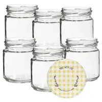 Zavařovačky to-130ml bal 6 ks + víčko fi53