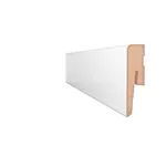 Podlahová lišta dýhovaná LO9 15x60x2400mm bílá