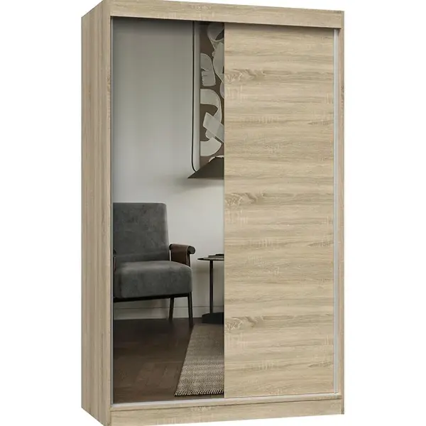 Skříň Iga 120 sonoma A/B – zrcadlo