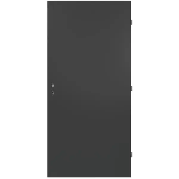 Vnitřní vchodové dveře RT03 70P kovové, antracit