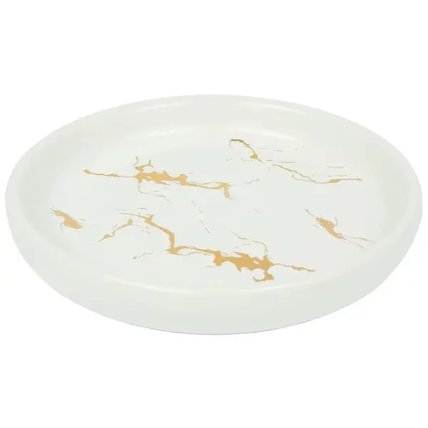 Mydlovnička Gold Line keramika biela/zlatá CST-1777 41