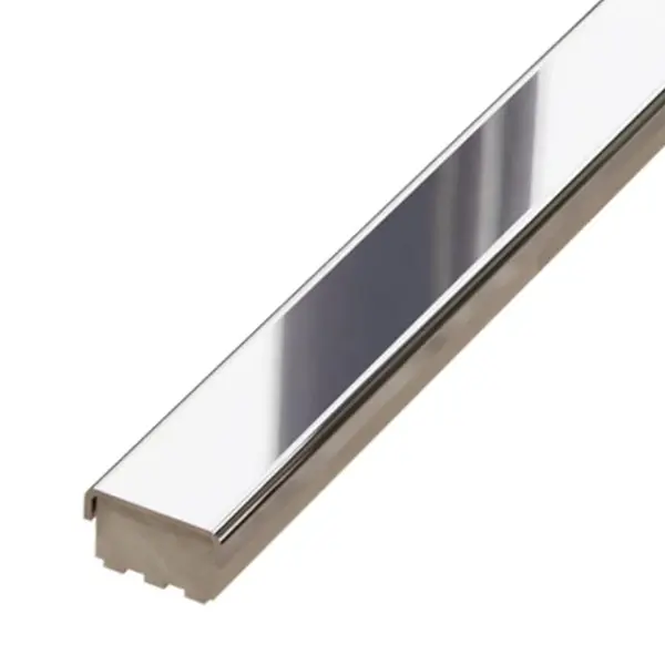 Kovová lišta Inox 2/60 leštená