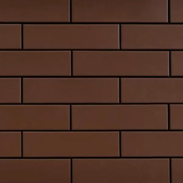 Vonkajší obklad hnedý 24,5/6,5