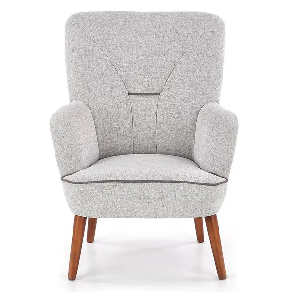 Kreslo Bishop svetlosivá