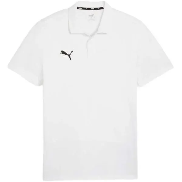 Puma TEAMGOAL CASUALS POLO Pánske polo tričko, biela, veľkosť