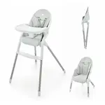 KINDERKRAFT Židlička jídelní Dinnly 2v1 Grey