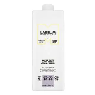 Label.M Royal Yuzu Anti-Frizz Conditioner vyživující kondicionér proti krepatění vlasů 1000 ml