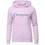 Champion HOODED Dámska mikina, ružová, veľkosť