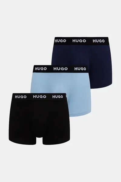 Boxerky HUGO TRUNK TRIPLET PACK 3-pack
