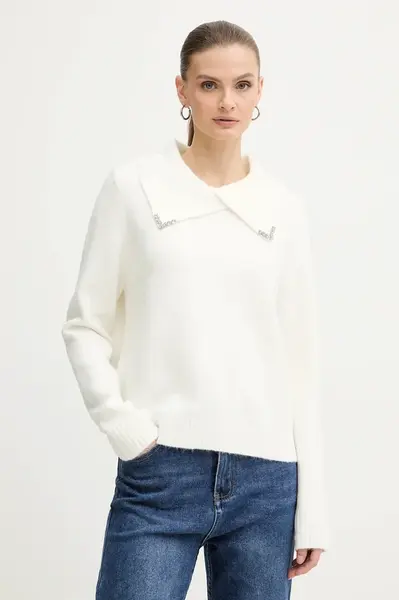 Svetr z vlněné směsi Morgan