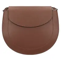 Dámská kožená crossbody kabelka Italia Locita - hnědá