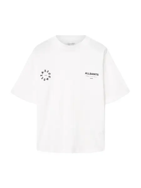 AllSaints Tričko 'KINDRED'  čierna / biela